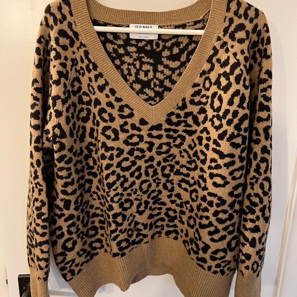 Leopard Print Sweater